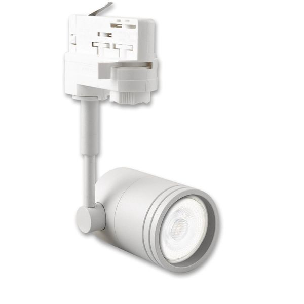 ISOLED 3-PH Schienen-Adapter für GU10-Spots, weiß