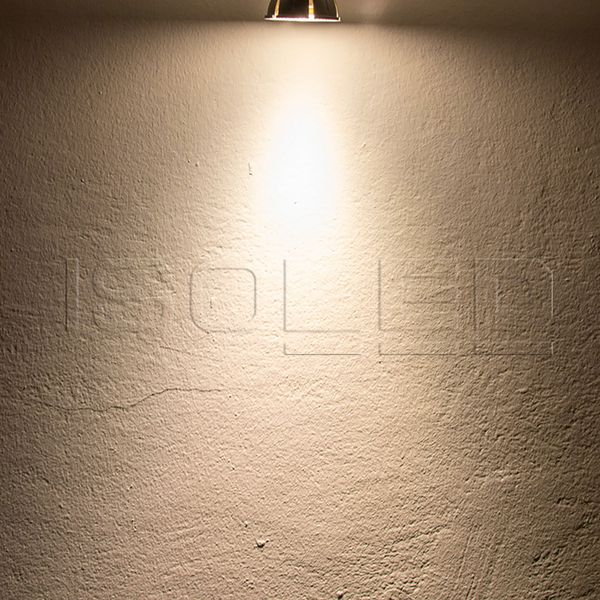 ISOLED GU10 Vollspektrum LED Strahler 7W COB, 60°, 2700K, dimmbar