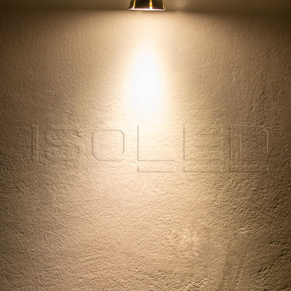 ISOLED GU10 Vollspektrum LED Strahler 7W COB, 60°, 3000K, dimmbar