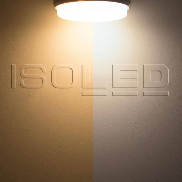 ISOLED LED Decken/Wandleuchte mit HF-Bewegungssensor 24W, weiß, IP54, ColorSwitch 3000/4000K