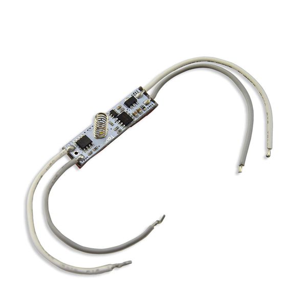 ISOLED LED Mini PWM-Dimmer zum Einbau unter Profilcover, 1 Kanal, 12-24V DC 3A