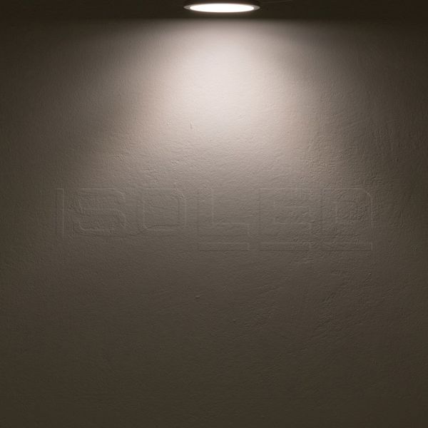 ISOLED LED Downlight Flex 8W, prismatisch, 120°, Lochausschnitt 50-100mm, neutralweiß