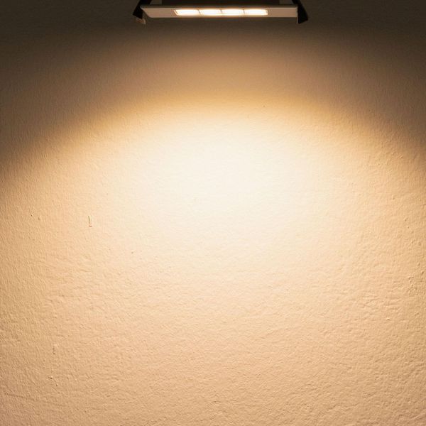 ISOLED LED Downlight Prism blendungsreduziert 10W, IP54, warmweiß, dimmbar