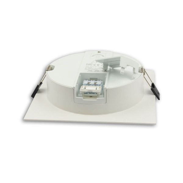 ISOLED LED Downlight Prism blendungsreduziert 18W, IP54, neutralweiß, dimmbar