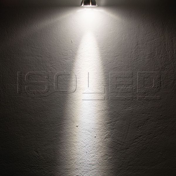 ISOLED GU10 LED Strahler 8W COB, 10°, 4000K, dimmbar