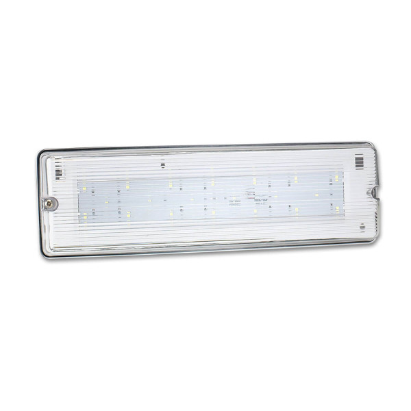 ISOLED LED Notlicht/Fluchtwegleuchte UNI7 Autotest 7W, IP65, X0AEFG180