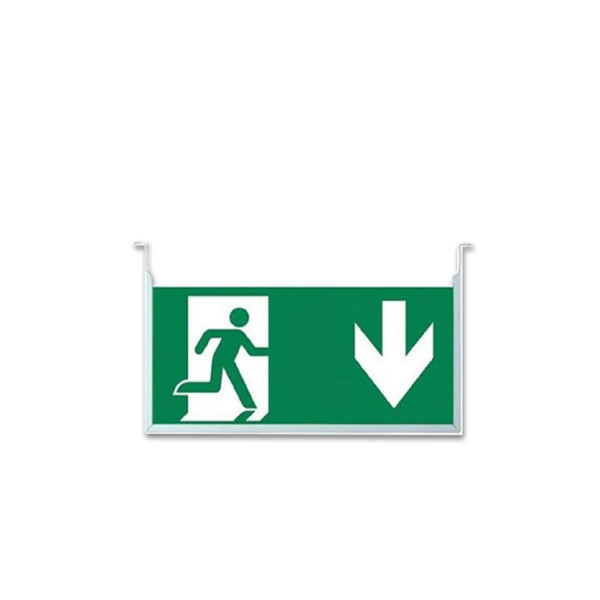 ISOLED Vertikales Schild für LED Notlicht/Fluchtwegleuchte UNI4
