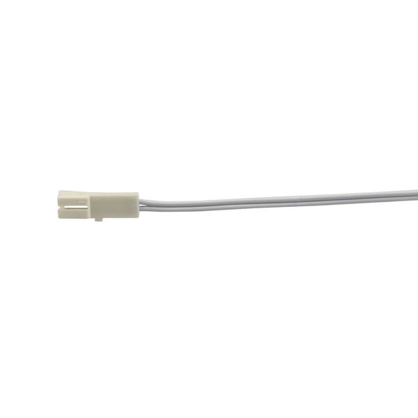 ISOLED MiniAMP Anschlussbuchse female, 30cm, 2-polig, weiß, max. 3A