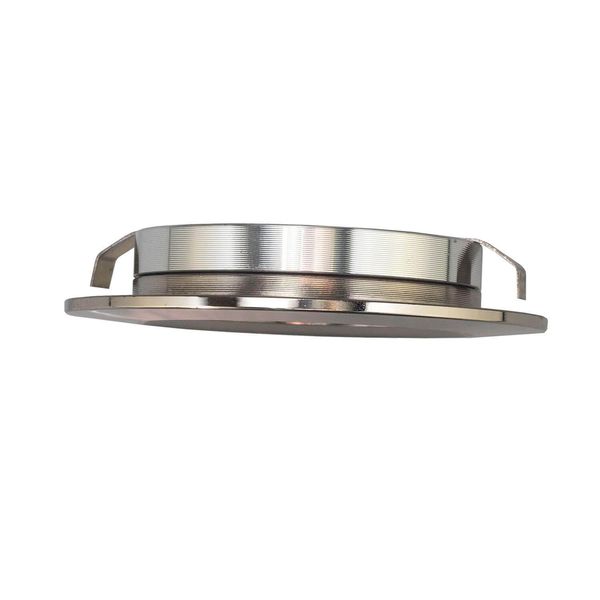ISOLED LED Möbeleinbaustrahler MiniAMP silber, 4W, 60°, 12V DC warmweiß 3000K, dimmbar