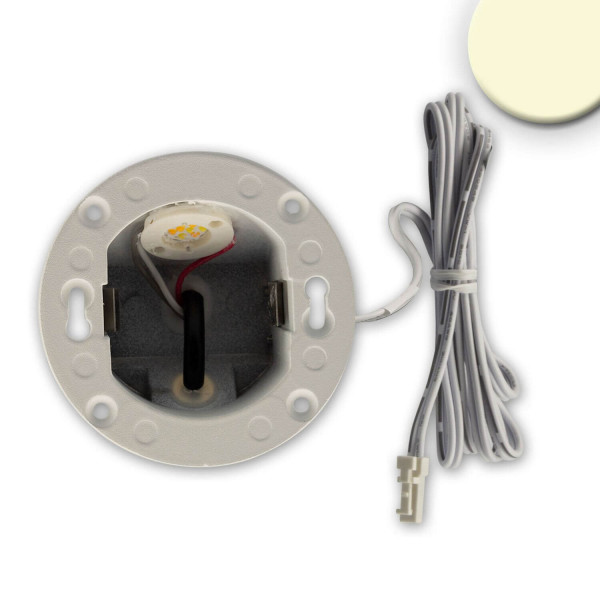 ISOLED LED Wandeinbauleuchte Sys-Wall68 MiniAMP 24V, 3W, 3000K, inkl. Einputzdose (exkl. Cover)