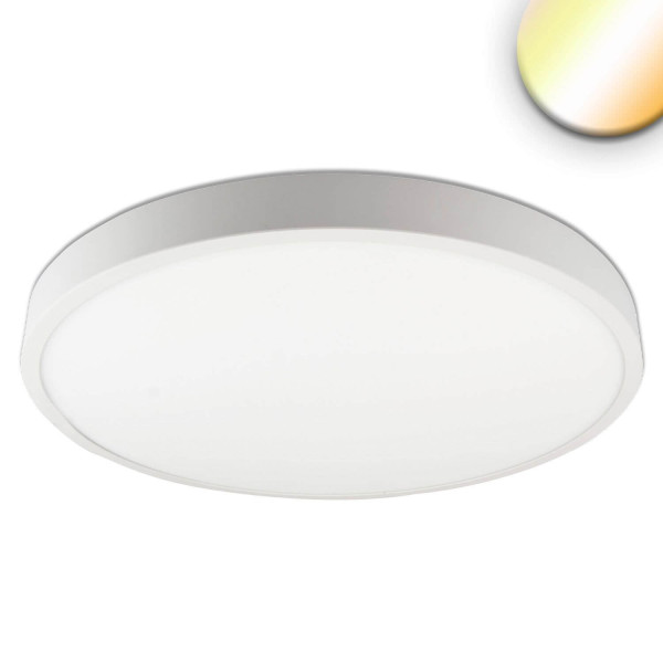 ISOLED LED Deckenleuchte PRO weiß, 36W, rund, 500mm, ColorSwitch 2700/3000/4000K, dimmbar