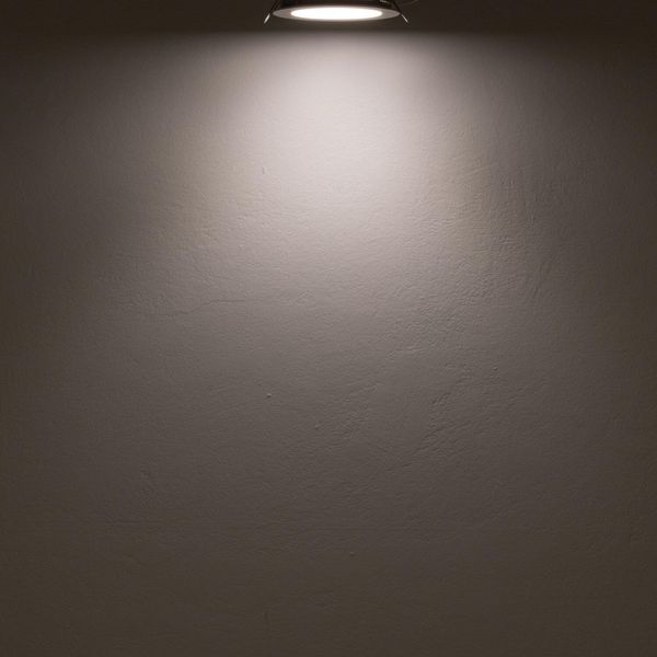 ISOLED LED Downlight, 9W, rund, ultraflach, blendungsreduziert, weiß, neutralweiß, dimmbar CRI90