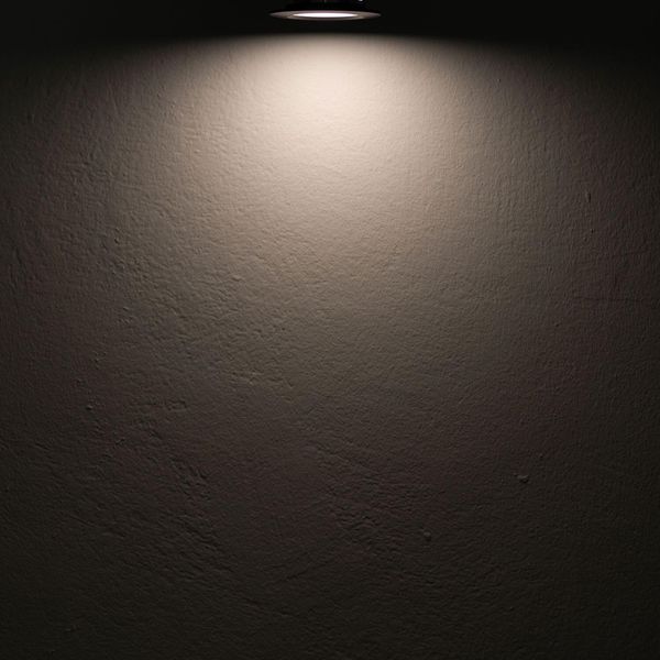 ISOLED LED Möbeleinbaustrahler MiniAMP schwarz, rund, 3W, 120°, 24V DC, warmweiß 3000K, dimmbar