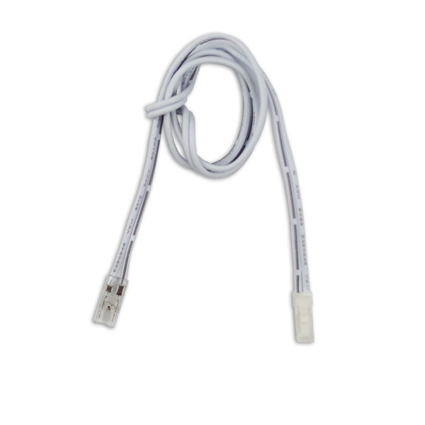 ISOLED MiniAMP male-Stecker zu Kontakt-Kabelanschluss (max. 3A) K2-25 für 2-pol IP20 Stripes 5mm