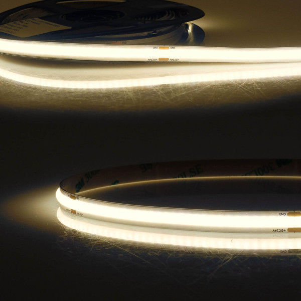 ISOLED LED COB930 Linear Flexband Streifen, 24V, 8W, IP20, 3000K, 480 LED/m