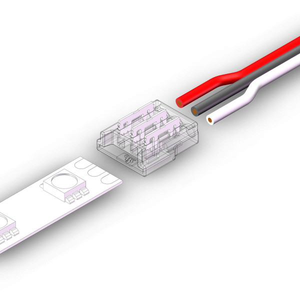 ISOLED Kontakt-Kabelanschluss K2-310-V1 für 3-pol. IP20 Flexstripes 10mm