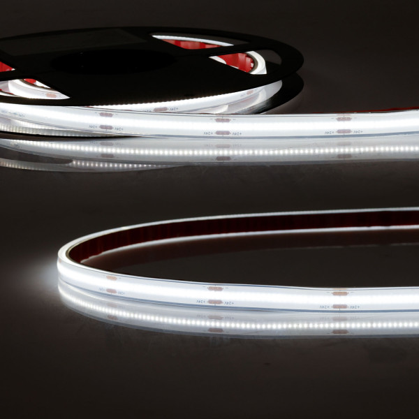 ISOLED LED HT940 COB Flexband für bis zu 90°C Umgebungstemp., 24V DC, 14,4W, IP68, 4000K, 5m Rll, 480 LED/m