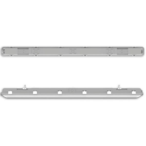 ISOLED LED Feuchtwannenleuchte SL 150cm, IP66, PowerSwitch 36-57W, 140lm/W, 4000K, DALI dimmbar
