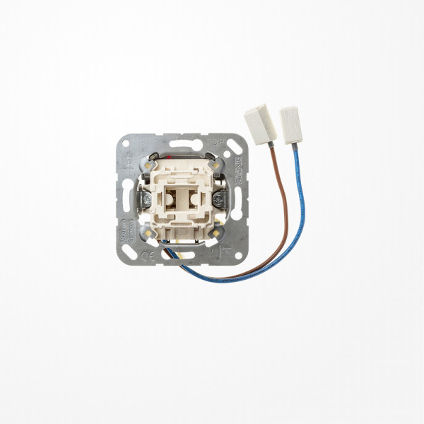 Jung 506U-LEDW Wippschalter mit LED-Einsatz, Universal Aus-Wechsel