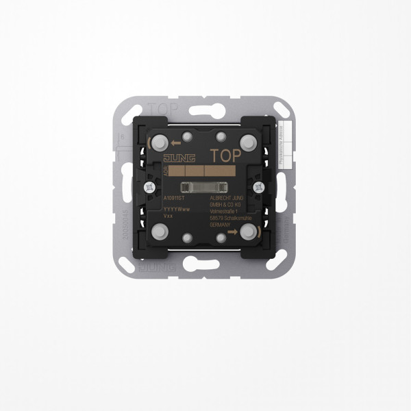 Jung A10911ST KNX Taster Universal 1fach, F10, Secure, Serie AS/A