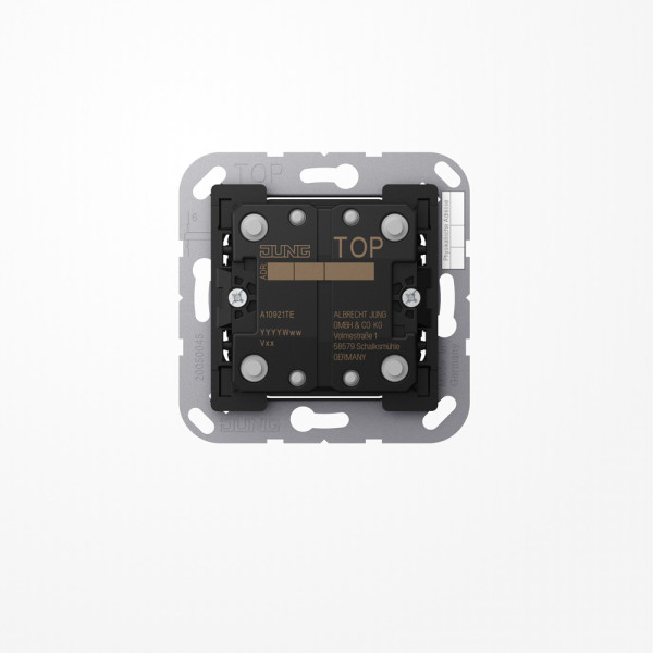 Jung A10921TE KNX Taster Erweiterung 2fach, F10, Serie AS/A