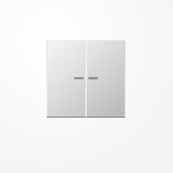 Jung AL2995KO5 Wippe mit Lichtleiter, Serie LS, Aluminium