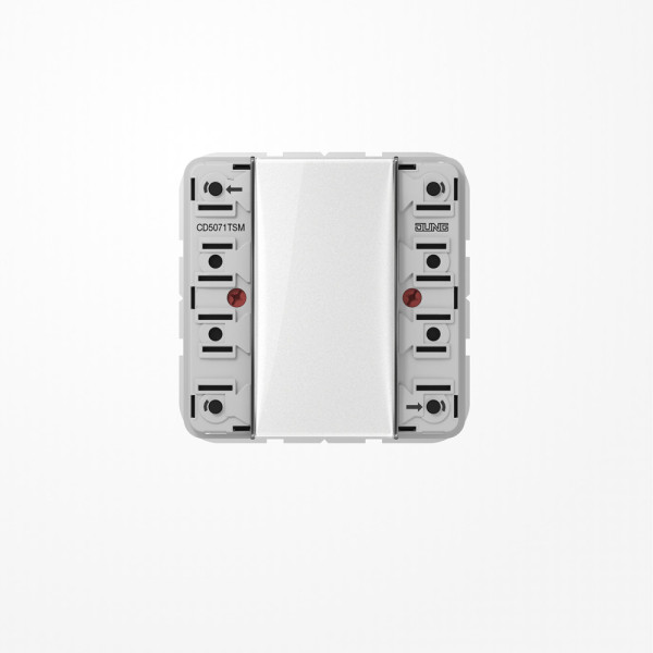 Jung CD5071TSM KNX Tastsensor-Modul Standard, 1fach, F50, Serie CD