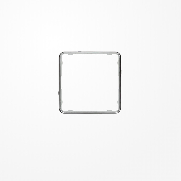 Jung CDP81GCR Applikations-Rahmen, CD PLUS, glanzchrom (galvanisiert)