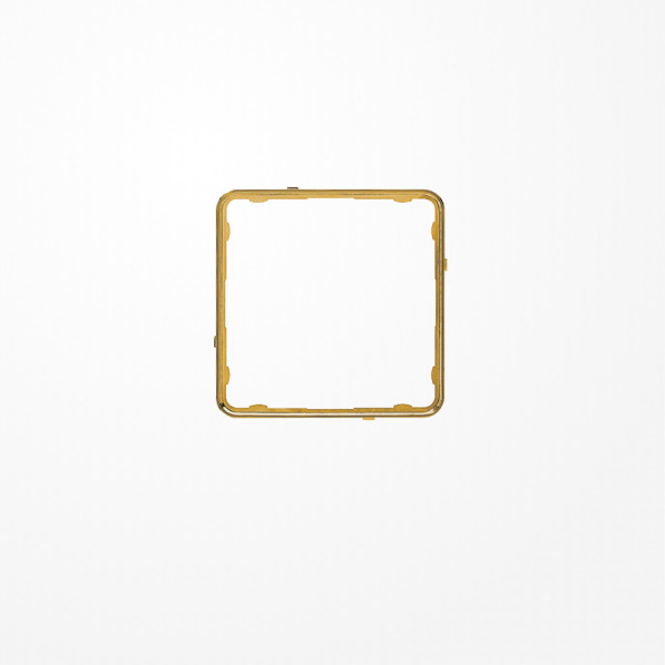 Jung CDP81GGO Applikations-Rahmen, CD PLUS, glanzgold (galvanisiert)