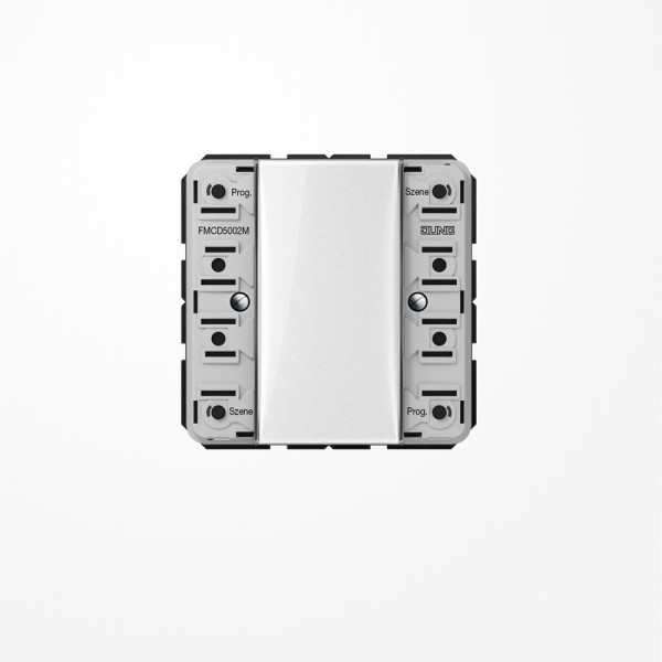 Jung FMCD5002M eNet Funk-Wandsender-Modul 2fach, F50, Serie CD