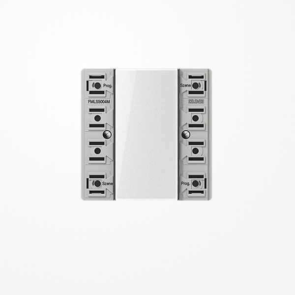Jung FMLS5004M eNet Funk-Wandsender-Modul 4fach, F50, Serie LS