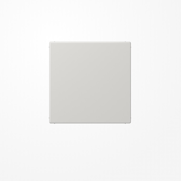 Jung LS994BLG Blind-Abdeckung (gerastet), Thermoplast, Serie LS, lichtgrau