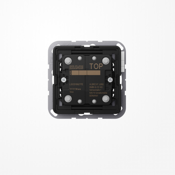 Jung LSCD10921TE KNX Taster Erweiterung 2fach, F10, Serie CD/LS