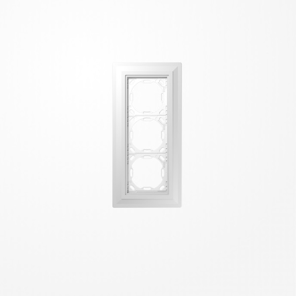 Jung PA983G125-0 Einputzadapter wandbündig 3fach, LS ZERO