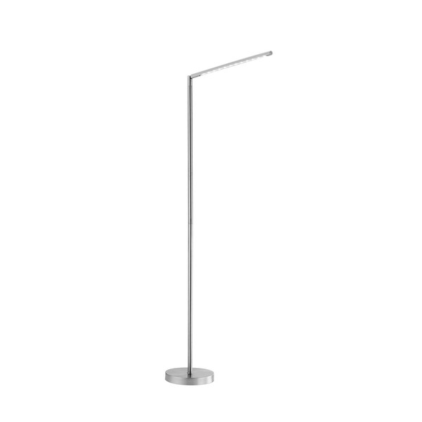 JUST LIGHT DAWDA LED Stehleuchte Warmweiss Dimmbar 4,8W stahl 11012-55