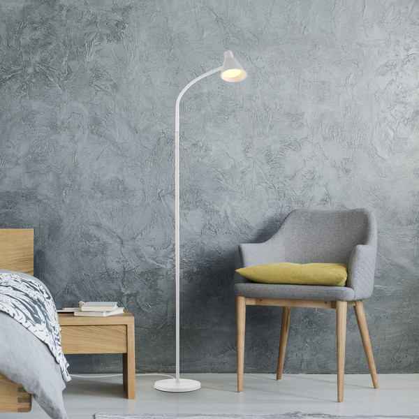 JUST LIGHT PIXIE LED Stehleuchte Warmweiss 4,5W weiss 11249-16