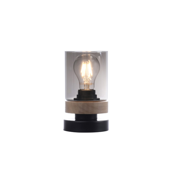 JUST LIGHT PASQUAL Tischleuchte E27 max.40W schwarz 11310-18