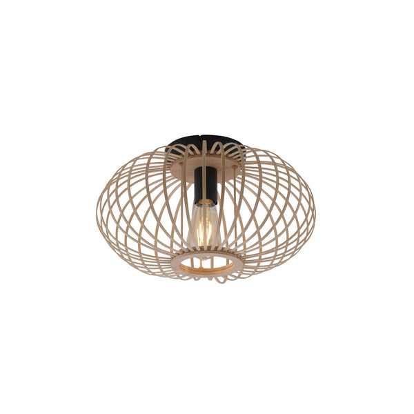 JUST LIGHT RACOON Deckenleuchte E27 max. 40W Holz-natur 11410-79