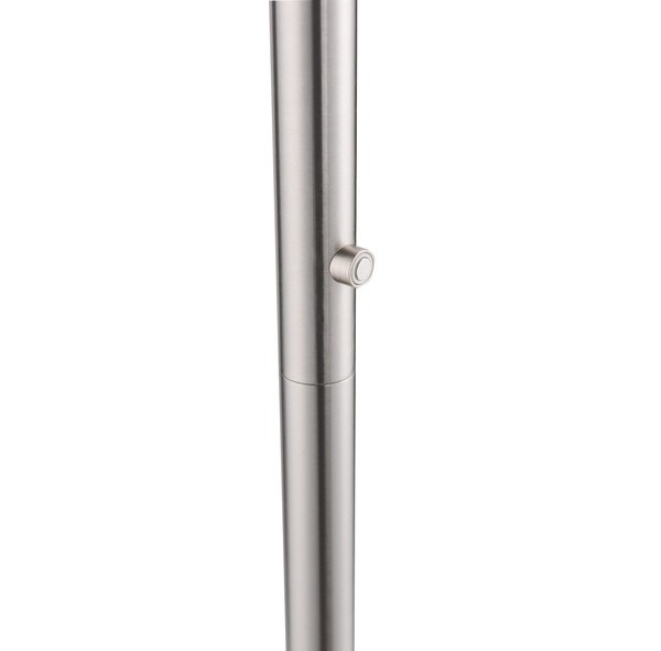 JUST LIGHT HANS LED Stehleuchte Warmweiss Dimmbar 22W stahl 11729-55