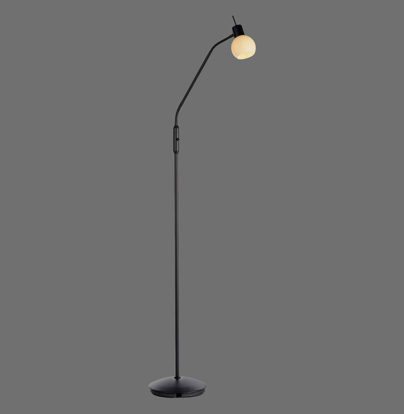 JUST LIGHT LOKI Stehleuchte E14 Warmweiss max.5W schwarz 12157-18