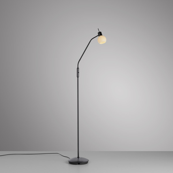 JUST LIGHT LOKI Stehleuchte E14 Warmweiss max.5W schwarz 12157-18