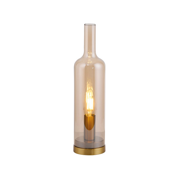 JUST LIGHT BOTTLE Tischleuchte E14 max. 25W amber 14006-27