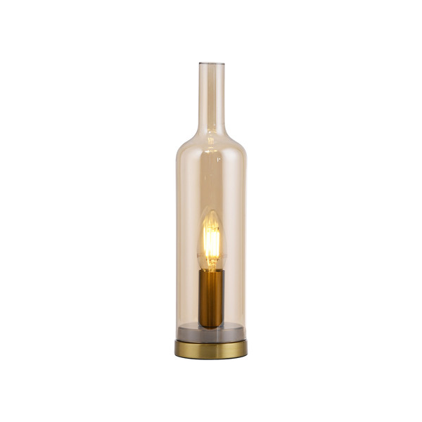 JUST LIGHT BOTTLE Tischleuchte E14 max. 25W amber 14006-27
