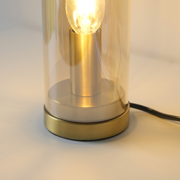 JUST LIGHT BOTTLE Tischleuchte E14 max. 25W amber 14006-27