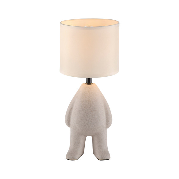 JUST LIGHT TED Tischleuchte E27 max. 25W sand 14191-39