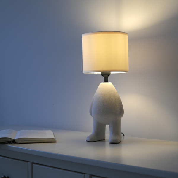 JUST LIGHT TED Tischleuchte E27 max. 25W sand 14191-39