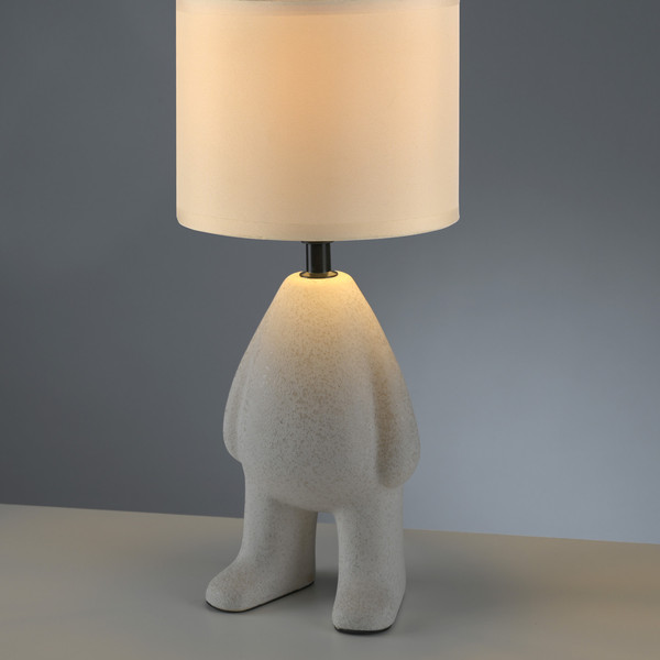 JUST LIGHT TED Tischleuchte E27 max. 25W sand 14191-39