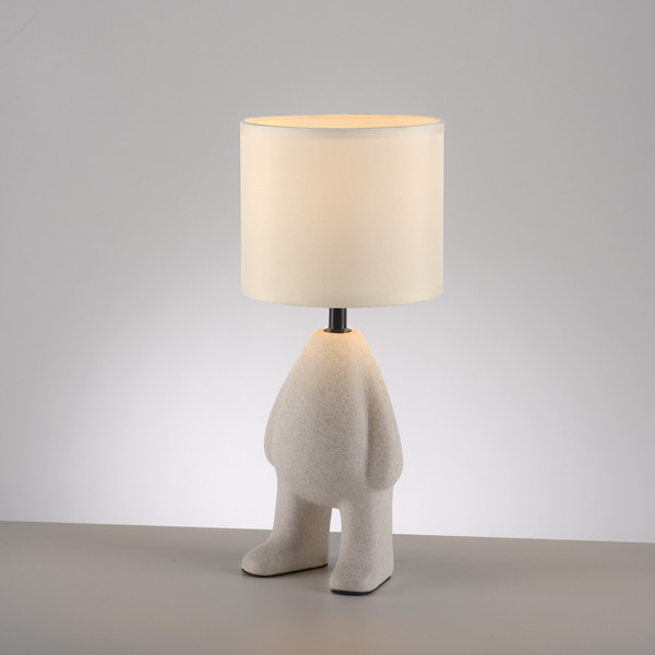 JUST LIGHT TED Tischleuchte E27 max. 25W sand 14191-39