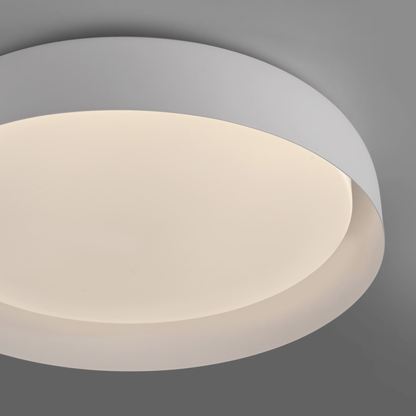 JUST LIGHT OSKO LED Deckenleuchte CCT Dimmbar 36,5W weiss 14216-16
