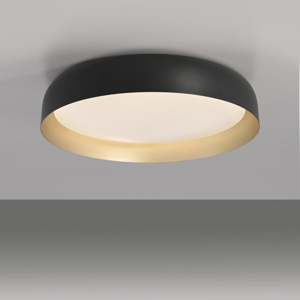 JUST LIGHT OSKO LED Deckenleuchte CCT Dimmbar 36,5W schwarz 14216-18